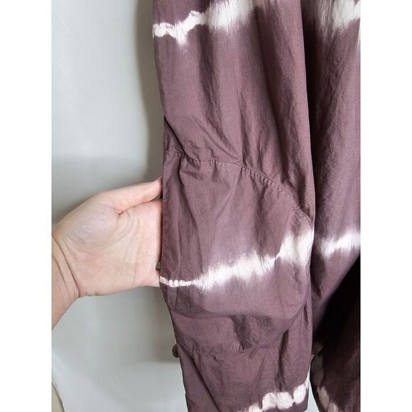 Anthropologie OTHILIA Lucette Tie-Dye Swing Dress in Brown Size 10 - Picture 2 of 9